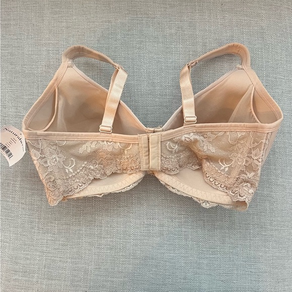 Mastectomy Bra - NATURALWEAR N4024 36C - Wire Free Nude NEW - Picture 4 of 11